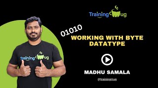Working with byte datatype