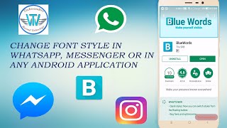 How to change font style in WhatsApp, Messenger, Instagram or in any texting applicaion in Android screenshot 4