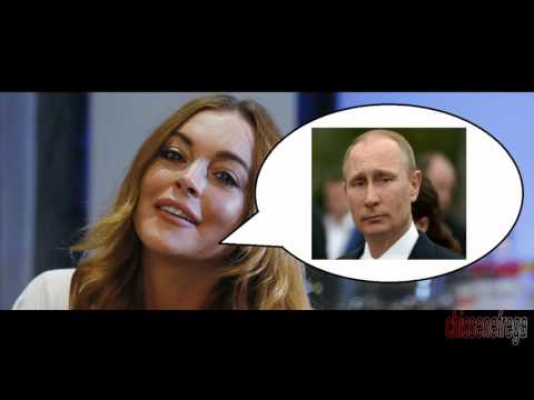 Vídeo: Lindsay Lohan e Vladimir Putin se conhecerão?