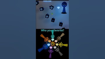 Sprunki 7 Souls Undertale on Different Musical Instrument V2 #sprunki #shortfeed