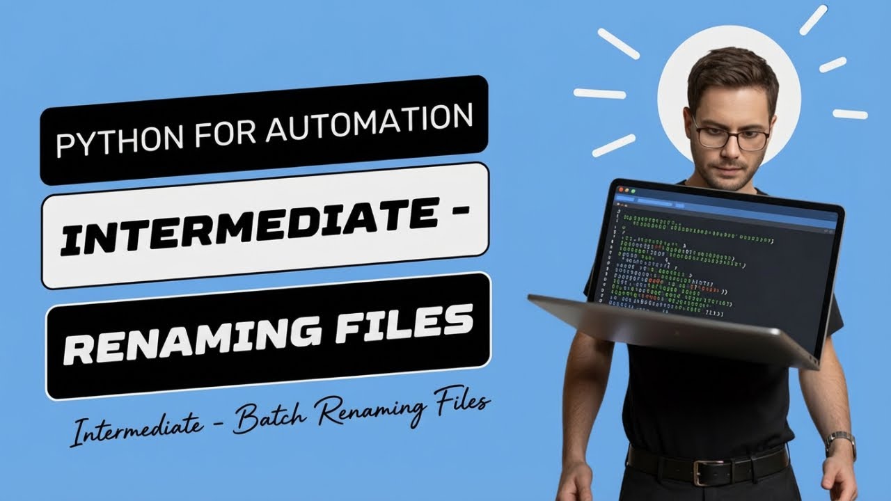 Python for Automation Intermediate - Batch Renaming Files