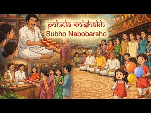 👉 “Shubho Nobo Borsho ❤️ 90s Kolkata Pohela Boishakh Celebration | Emotional Bengali Festival Story”