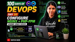 100 Days of DevOps Day 20  Configure Nginx + PHP FPM Using Unix Sock #kodekloud #kodekloudengineer