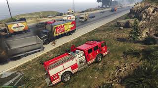GTA 5 random chain explosion