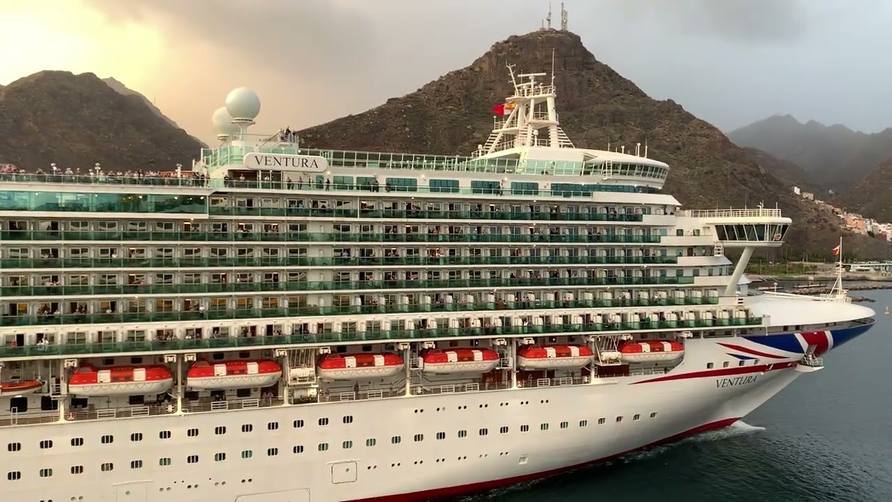 Ventura P&O Cruises from Costa Fascinosa