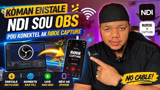 Comment Installer #NDI plugging Dans #obs Studio