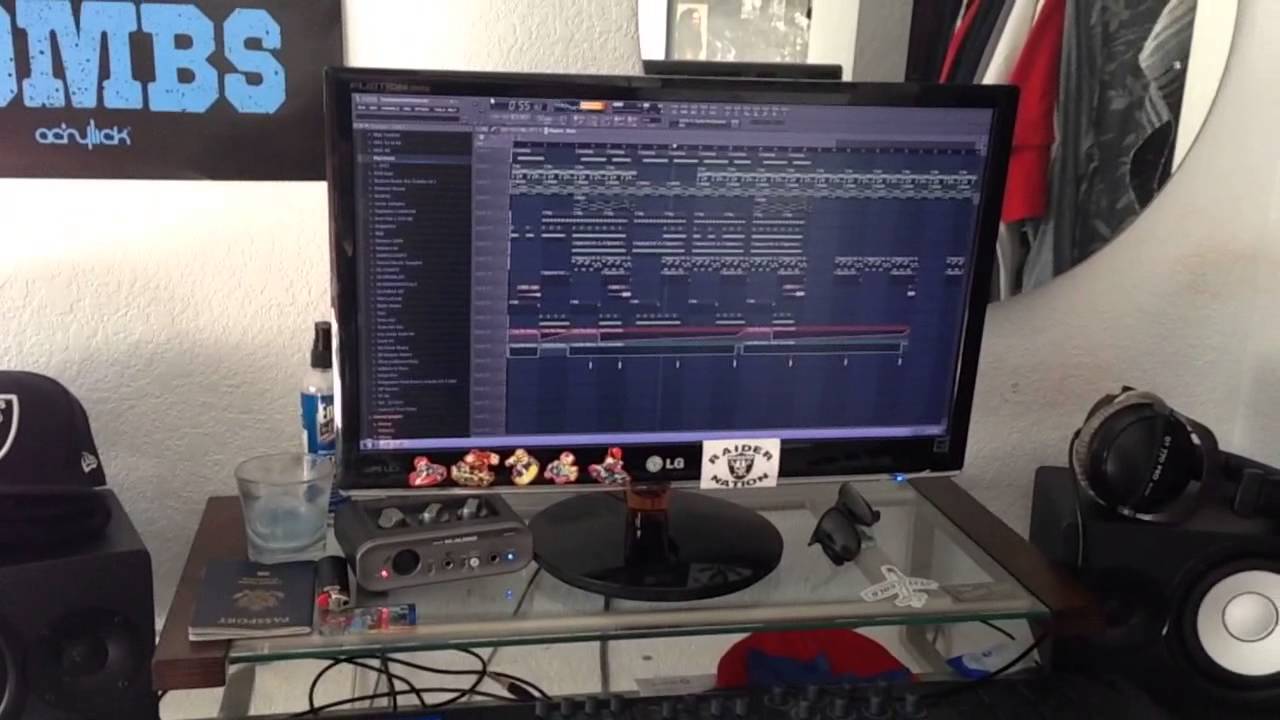 Workin on a beat, FL Studio
