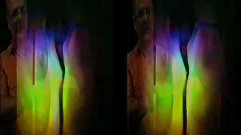 The Holography of Fred Unterseher - 3D video by Al Razutis