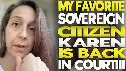 “My Favorite SOVEREIGN CITIZEN KAREN Is BACK In Court! Lindsey Duneske Can’t Stop Losing!”