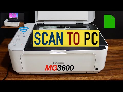 Video: Wie scanne ich mit Canon Pixma mg2460?