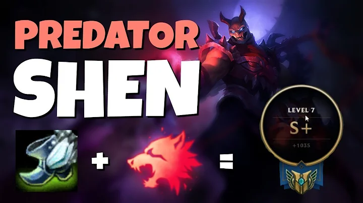 PREDATOR SHEN JUNGLE IS ACTUALLY LEGIT - League of Legends