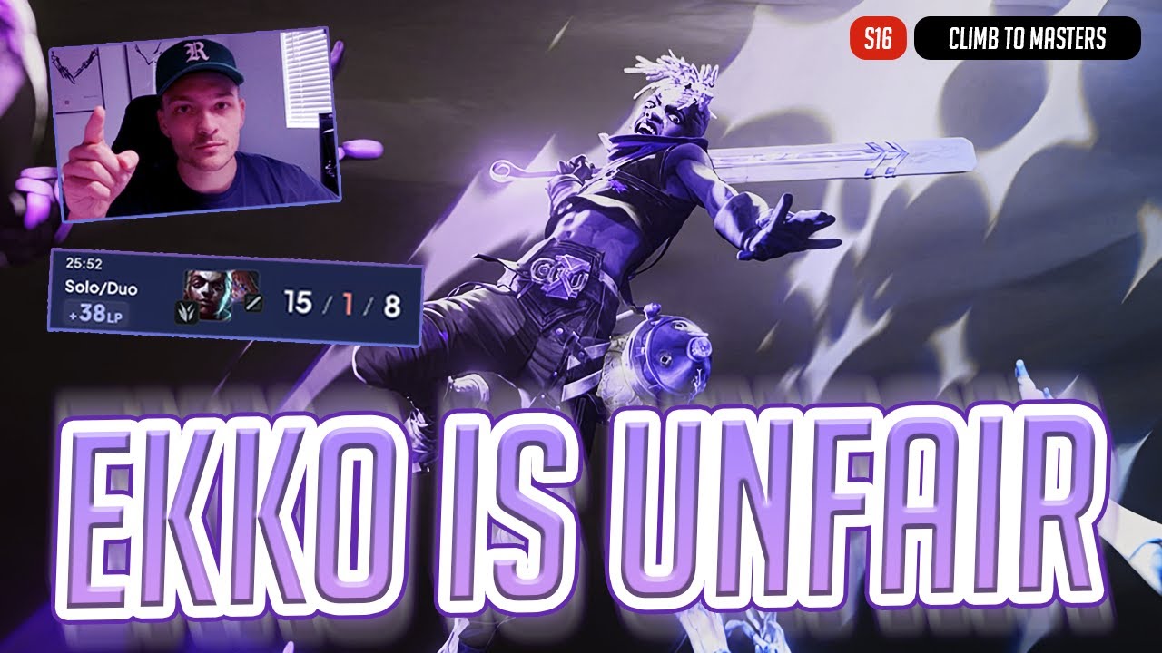 HOW TO SNOWBALL WITH EKKO JUNGLE IN SEASON 16 (DIAMOND MMR)