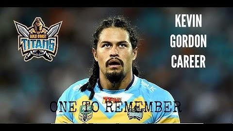 Kevin Gordon Career Highlights: One To Remember