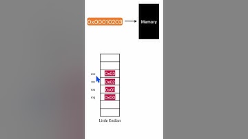 Little vs Big Endian | Difference between Little and Big Endian #embedded #programming #electronics