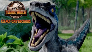 Meeting Blue | JURASSIC WORLD CAMP CRETACEOUS | NETFLIX