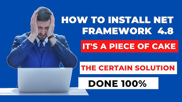 How To Install net framework 4.8 for Windows  (done 100 %)