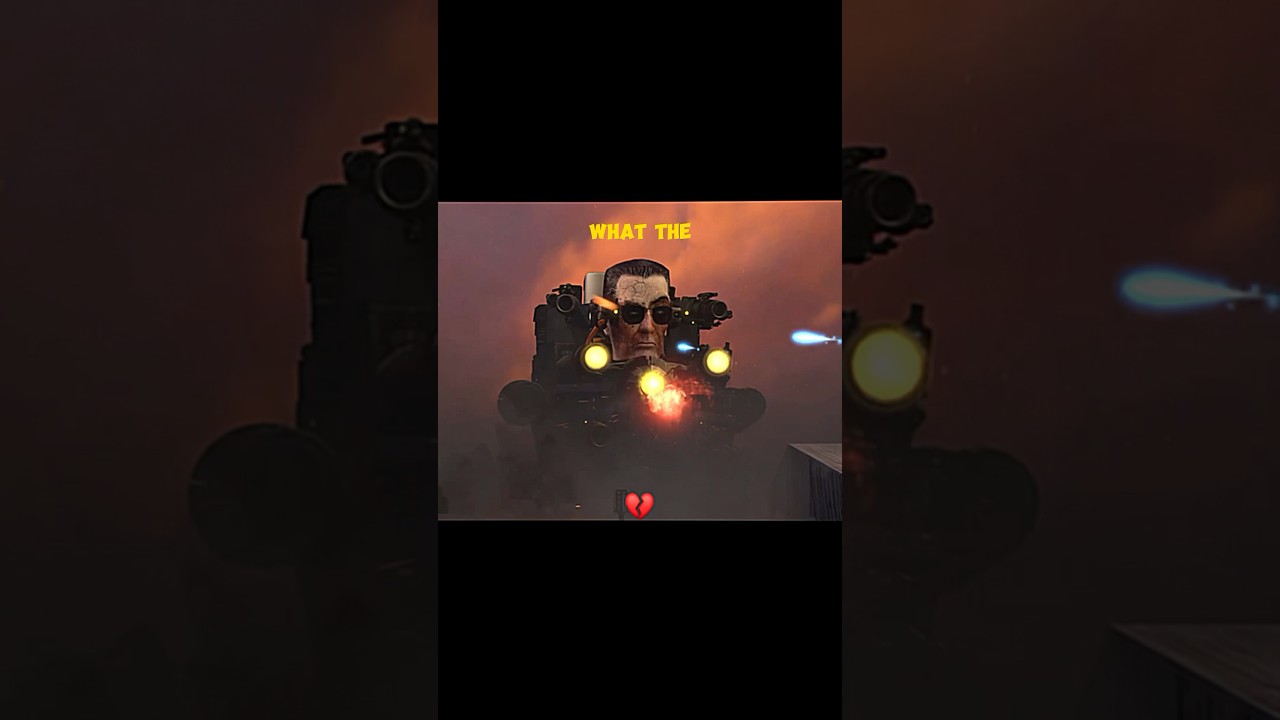 G-man Toilet vs Upgraded Camera Strider 💔💀⚡ 