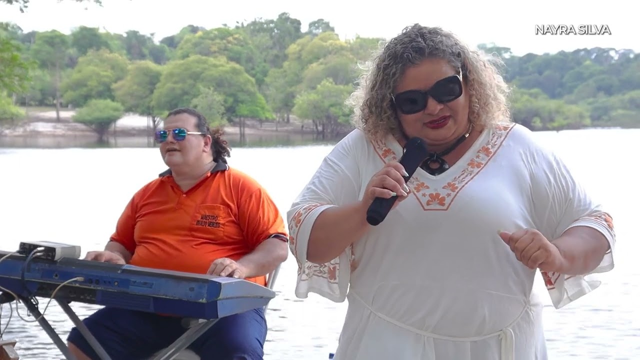 Nayra Silva Na Pegada dos Gordin - Ao vivo na Praia da ilha (Manaus/AM)