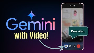 Gemini Live with Video! Great tool for the Blind and Visually Impaired! #Accessibility