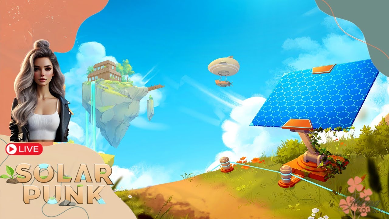 SOLARPUNK JOGO INDIE RELAXANTE: SOBREVIVA E CONSTRUA SUA BASE I DEMO PC PT BR