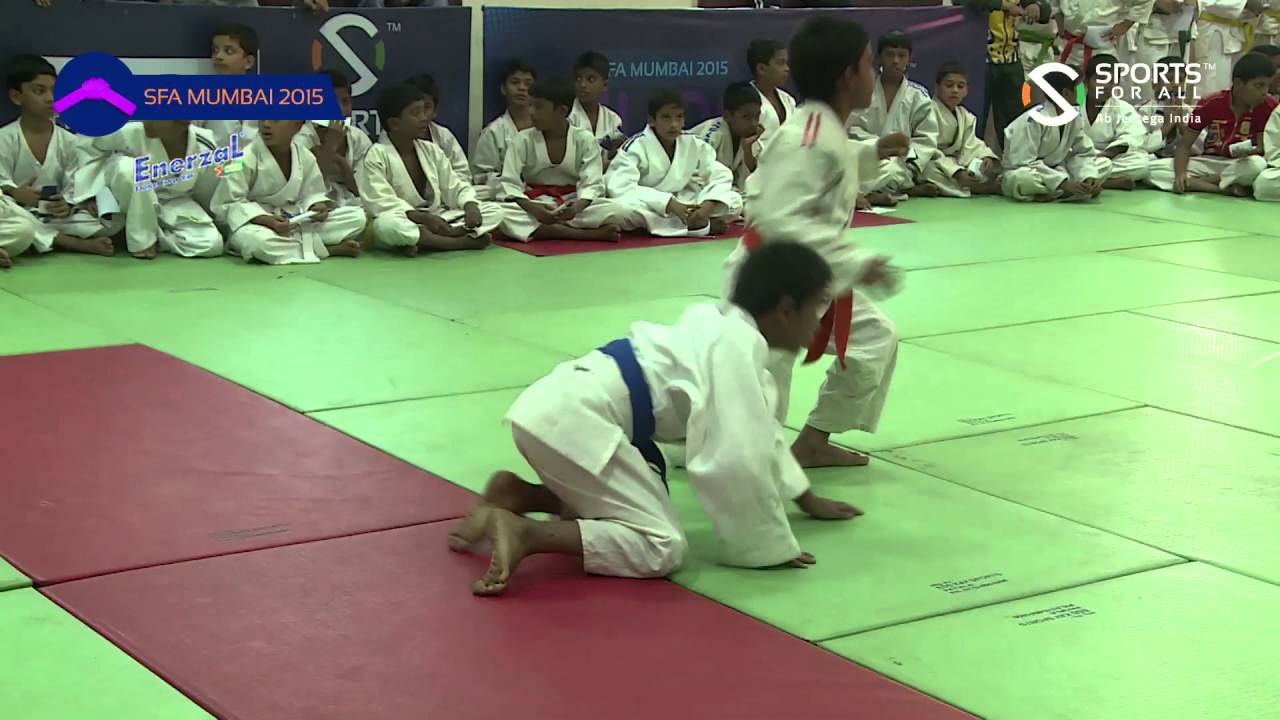 SFA Mumbai 2015 Judo Amol Yadav Vs Vare Yash Sanjay Boys U12