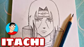 Drawing : Itachi Uchiha . . . . Artist @michele_pisu