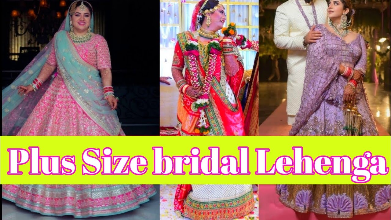 lehenga design for plus size