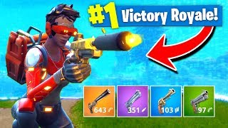 Using *ONLY* PISTOLS To WIN Fortnite: Battle Royale! (Challenge)