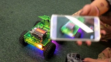 Enhanced @CoretecRobotics robot at Wimbledon Raspberry Jam