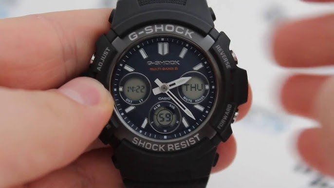 G-Shock AWG-M100SB-2A Casio - - YouTube