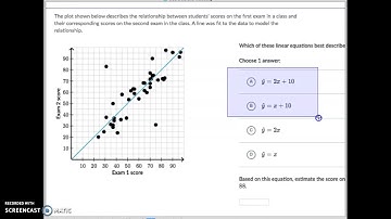 Estimating equations of lines of best fit, and...