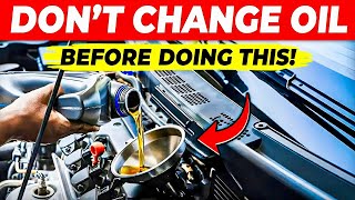 15 Things You MUST Do Before Every Oil Change