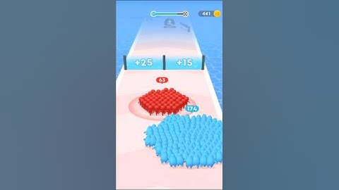 Count Masters Running Stickman Lvl. 37 #shorts #games