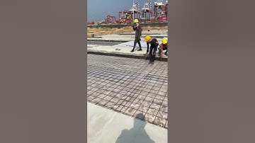 BRC Mesh Installation #trending #foryou #construction#pavement#steel#mesh#workmanship#shorts#fyp