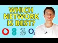 Which uk mobile network is best three vs ee vs o2 vs vodafone