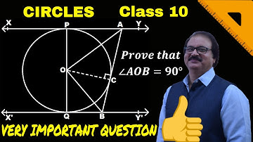 Class 10, Circles, Important Question, Exercise 10.2, Question 9, NCERT, CBSE