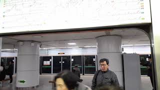 코레일 3호선 3×73편성 제 K3186 열차 출입문 개폐 영상