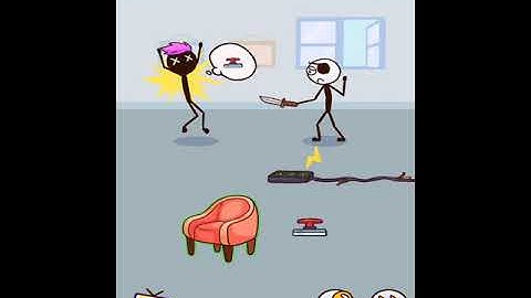 Stickman Thief - Gameplay Walkthrough -New Update Levels 81-100 Solution -Funny Stickman Puzzle Game