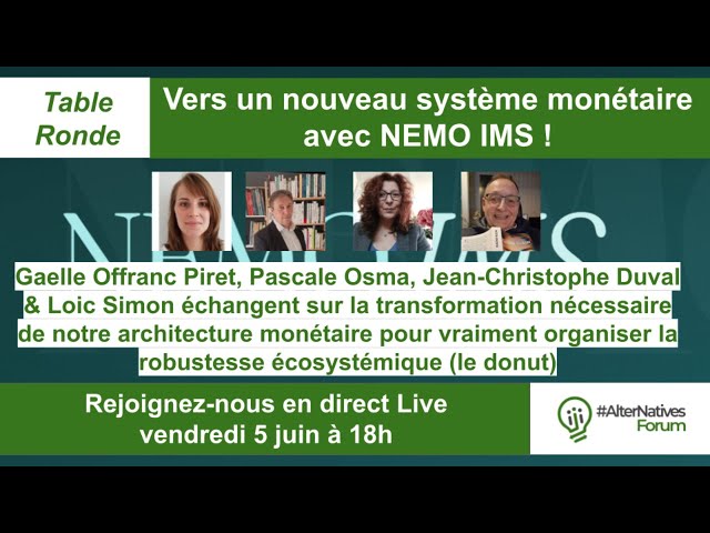 Vers un nouveau système monétaire avec NEMO IMS !
