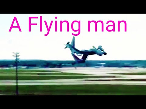 Flying man,A flying robot, a flying Jatt - YouTube