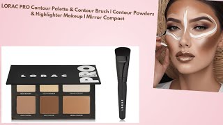 Amazon com LORAC PRO Contour Palette & Contour Brush Contour Powders & Highlighter Makeup