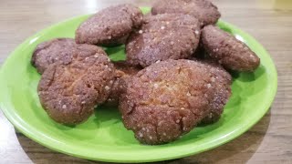 खस्ता ठेकुआ बनाने की विधि |  khasta thekua recipe | khajuria