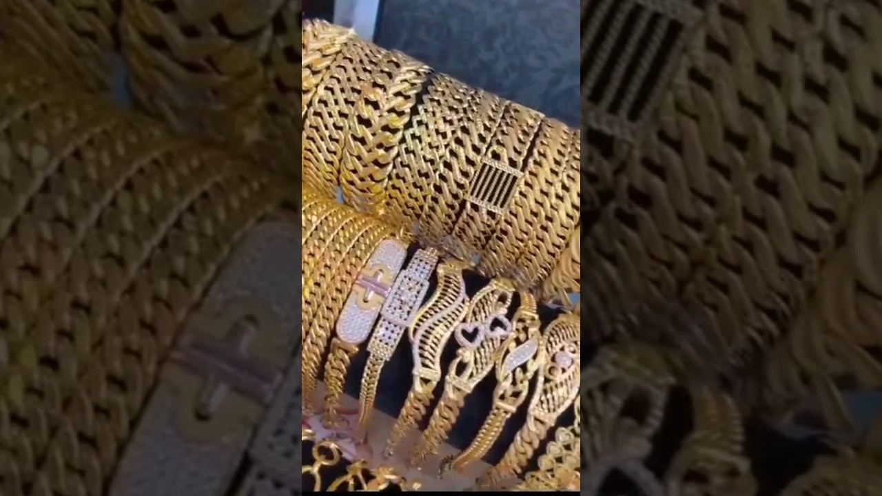 Waktunya Cuci Mata Besty😍 model gelang emas terbaru 2023 