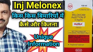 Melonex Injection Veterinary uses in hindi मेलोनेक्स इंजेक्शन पशु चिकित्सा उपयोग Ramawat vets