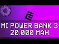 🎬 [ОБЗОР] Xiaomi Mi Power Bank 3 20000 mAh из Rozetka