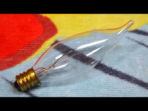Satco 15watt CA8 Clear Flame Incandescent Light Bulb