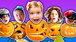Halloween Pumpkin Drop compilation with Nadya