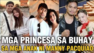 MGA PRINCESA NA BUMIHAG SA PUSO SA MGA ANAK NI MANNY PACQUIAO 