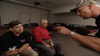 Stone Cold Confronts The Stooges 9/25/2000