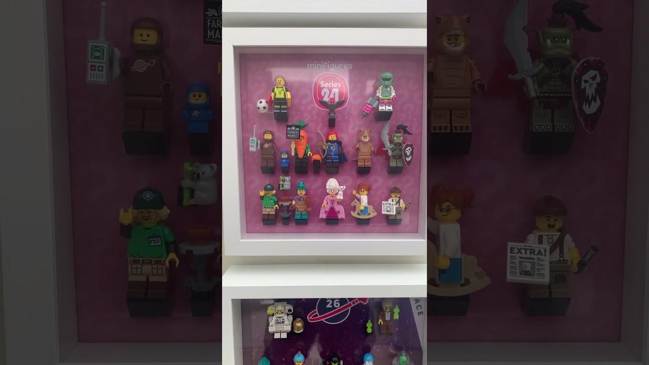Lego mini figures series 21 - 26
